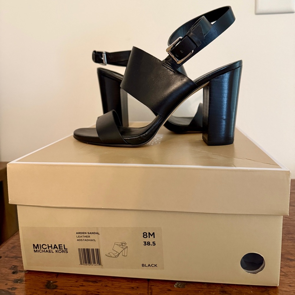 MICHAEL Michael Kors Arden High Block Heel Sandals
